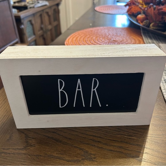 Rae Dunn Wooden Bar Sign - Picture 5 of 5